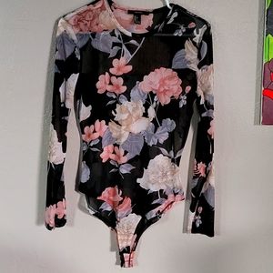 Floral bodysuit